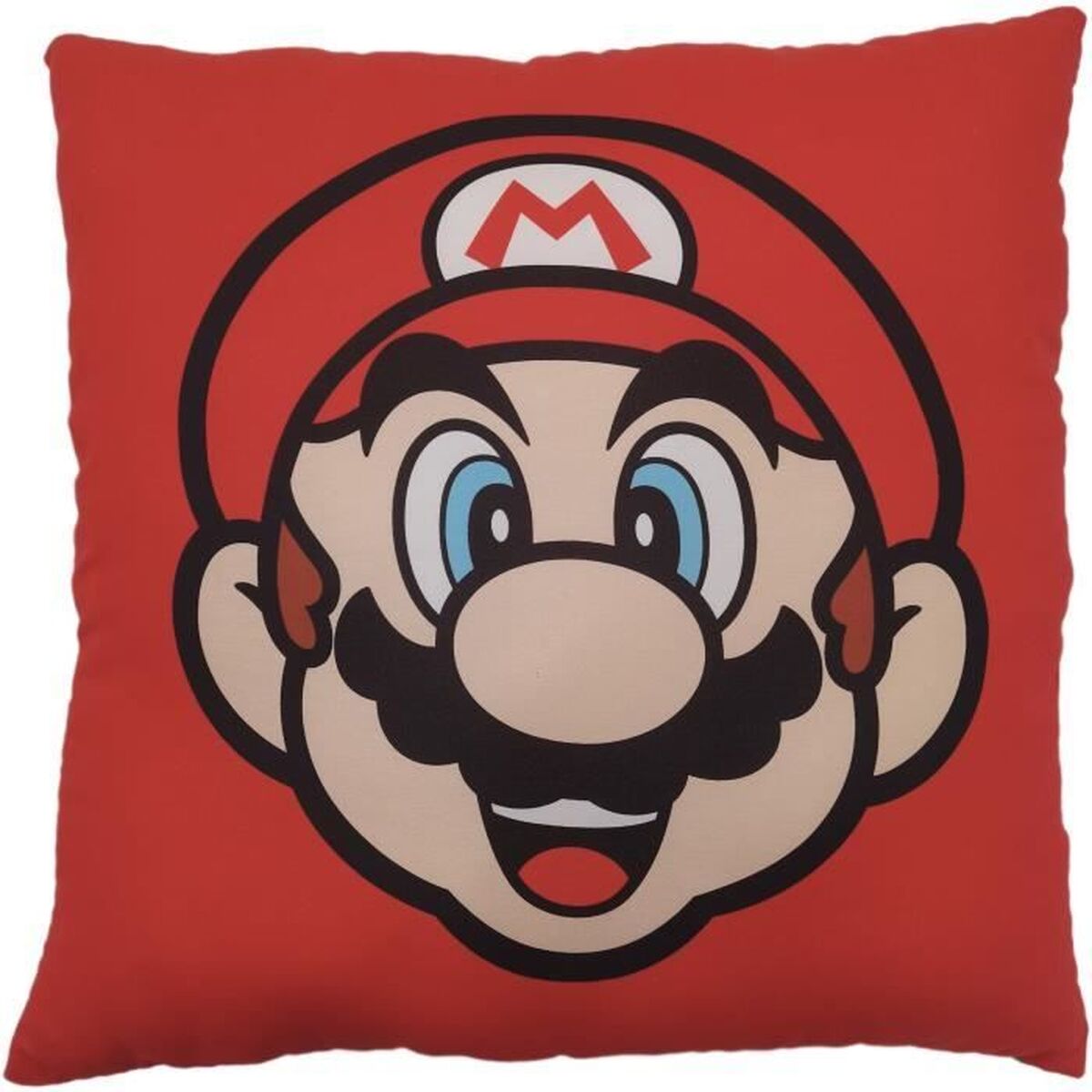 Pernă Mario Bros 39 x 3 x 41 cm Multicolor Poliester Imprimat Infantil