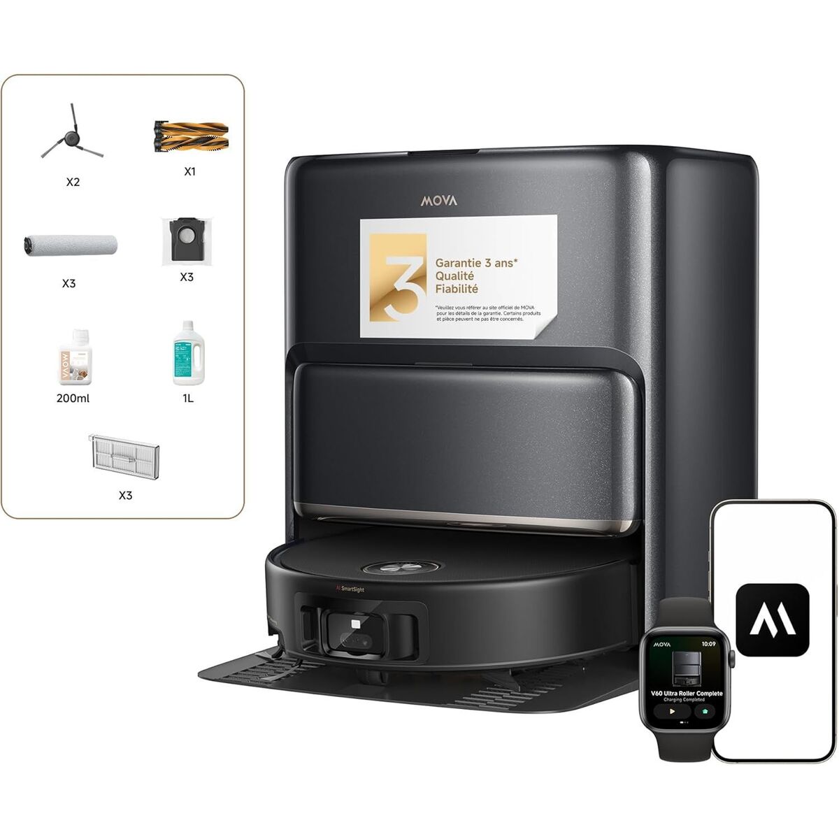 Robot Aspirator MOVA 6400 mAh