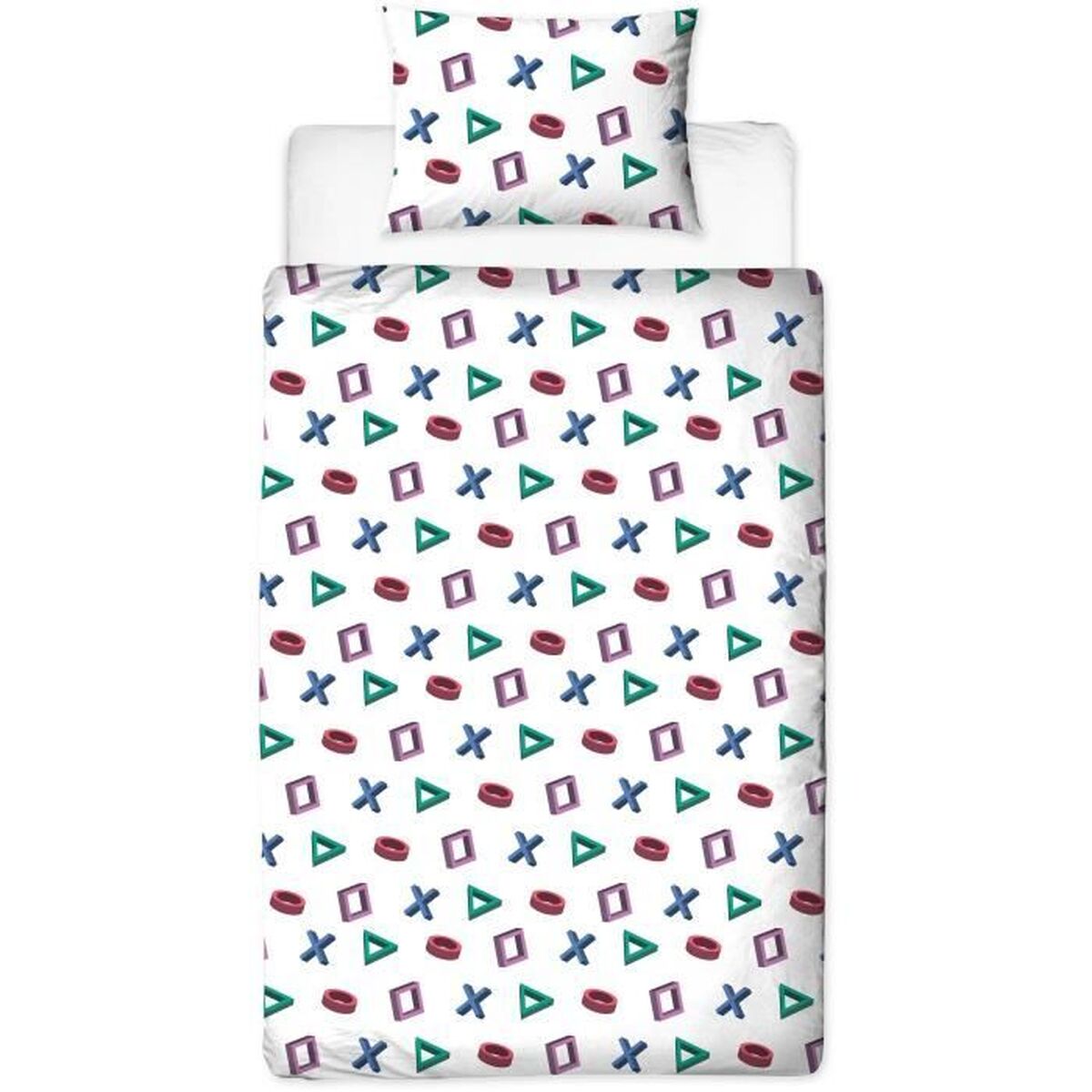 Set husă de pătură Playstation Multicolor Pat 140 2 Piese