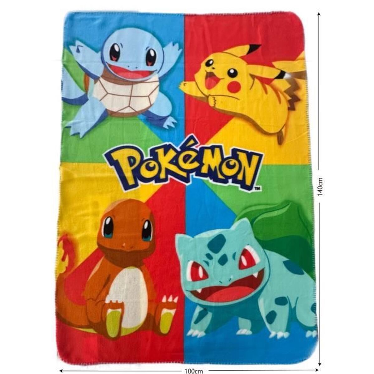 Pătură Pokémon Multicolor animale