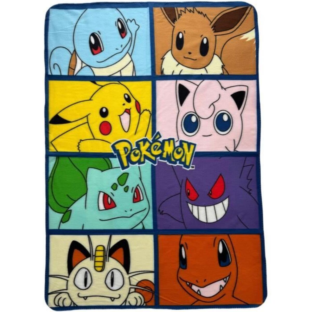 Pătură Pokémon 12 x 10 x 24 cm Multicolor animale