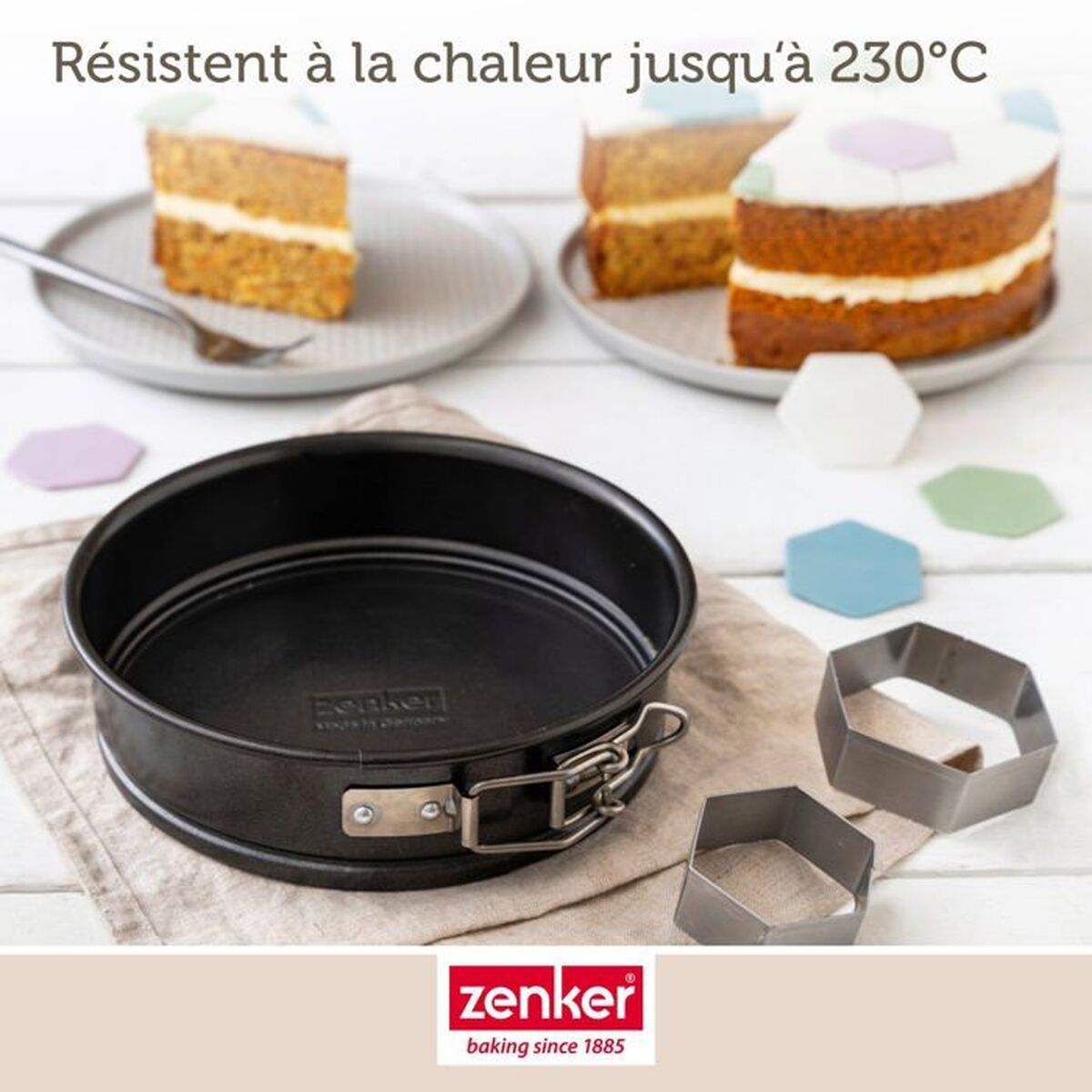 Set de forme de copt detașabile Zenker 2 Piese