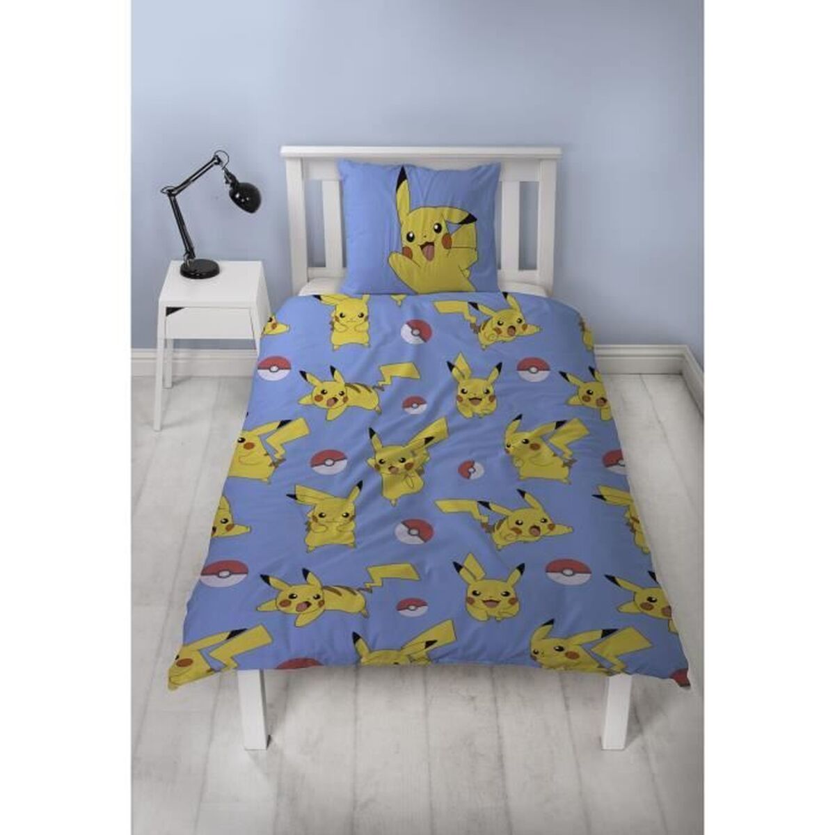 Set husă de pătură Pokémon Multicolor Pat 140 2 Piese