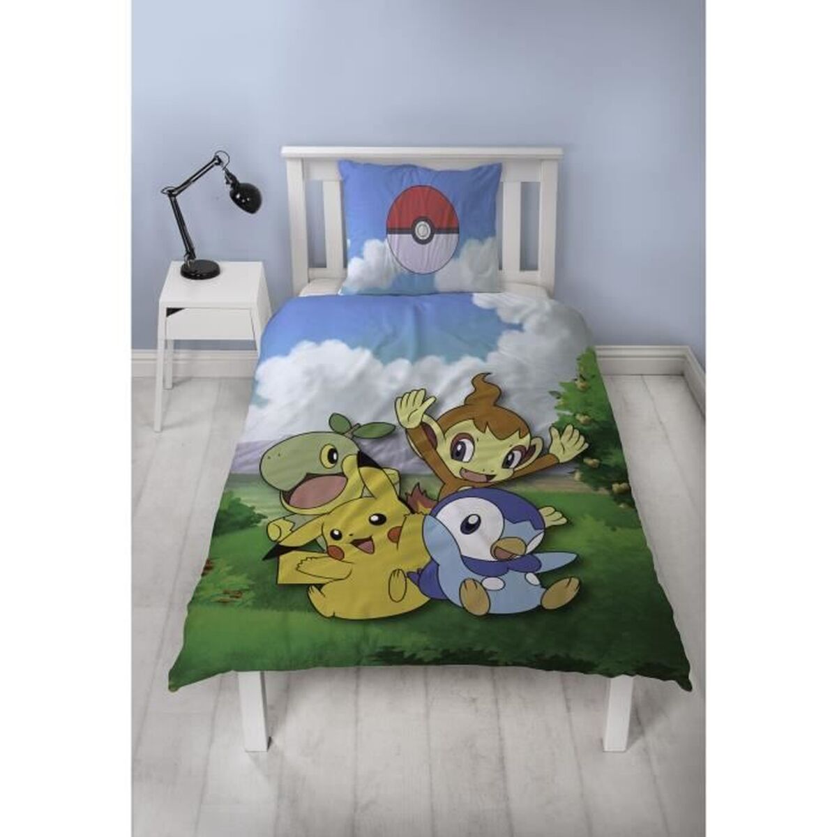 Set husă de pătură Pokémon Multicolor Pat 140 2 Piese