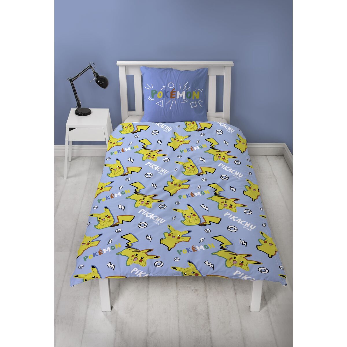 Set husă de pătură Pokémon Albastru 2 Piese