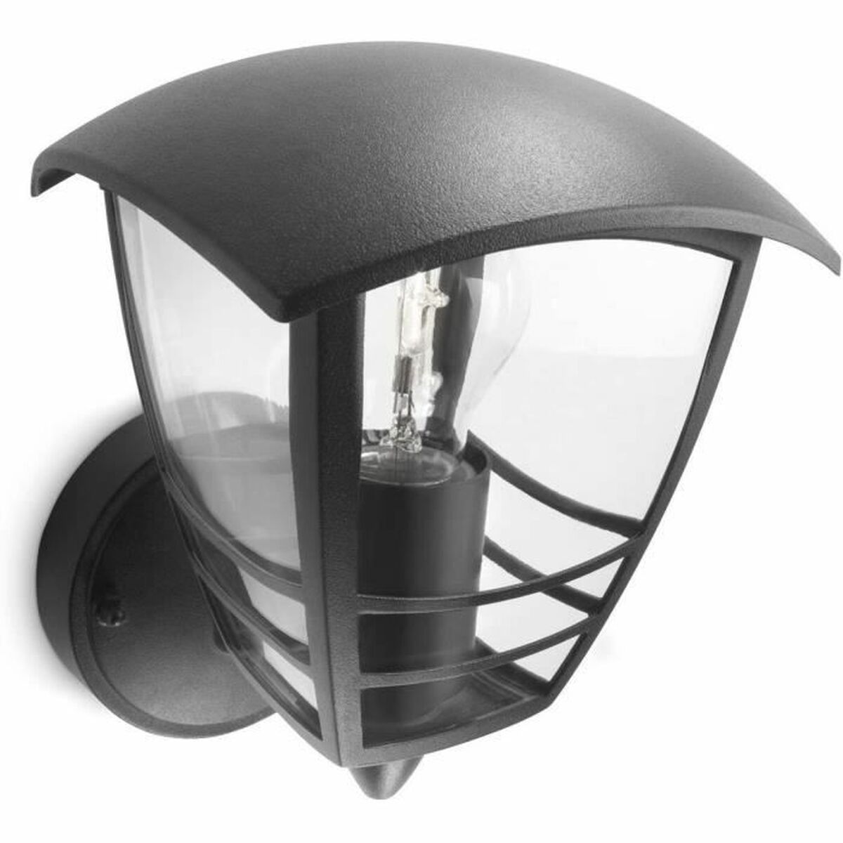 Lampă de perete Philips My Garden Creek Negru Aluminiu A 60 W E27