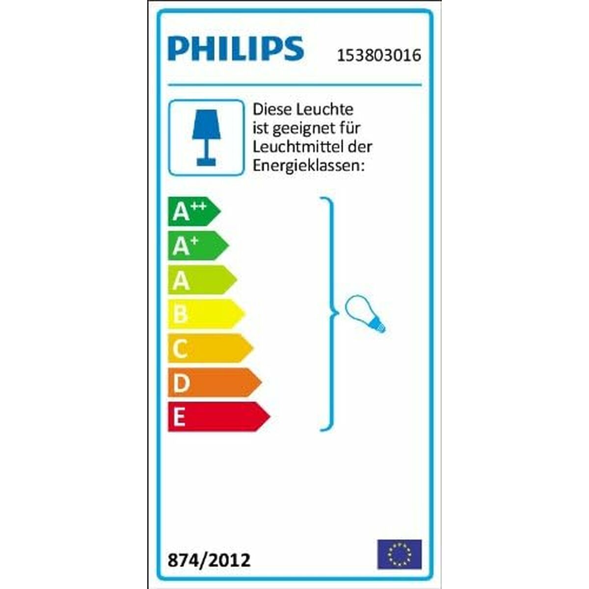 Lampă de perete Philips My Garden Creek Negru Aluminiu A 60 W E27
