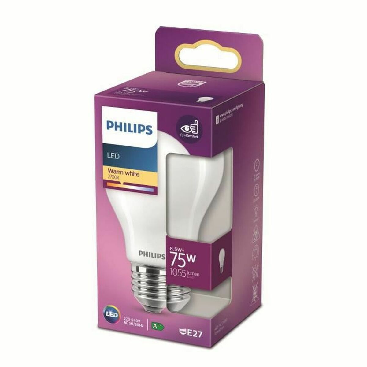 Bec LED Philips 8718699763251 75 W E (2700 K)
