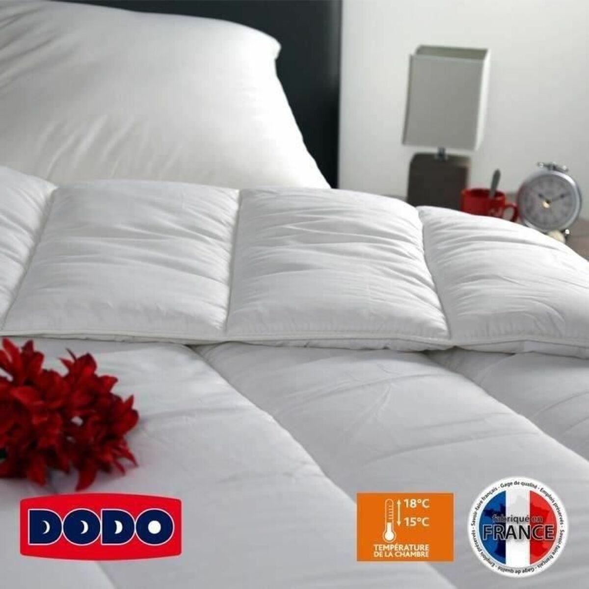 Material de umplutură nordic DODO Vancouver Alb 400 g /m² 220 x 240 cm