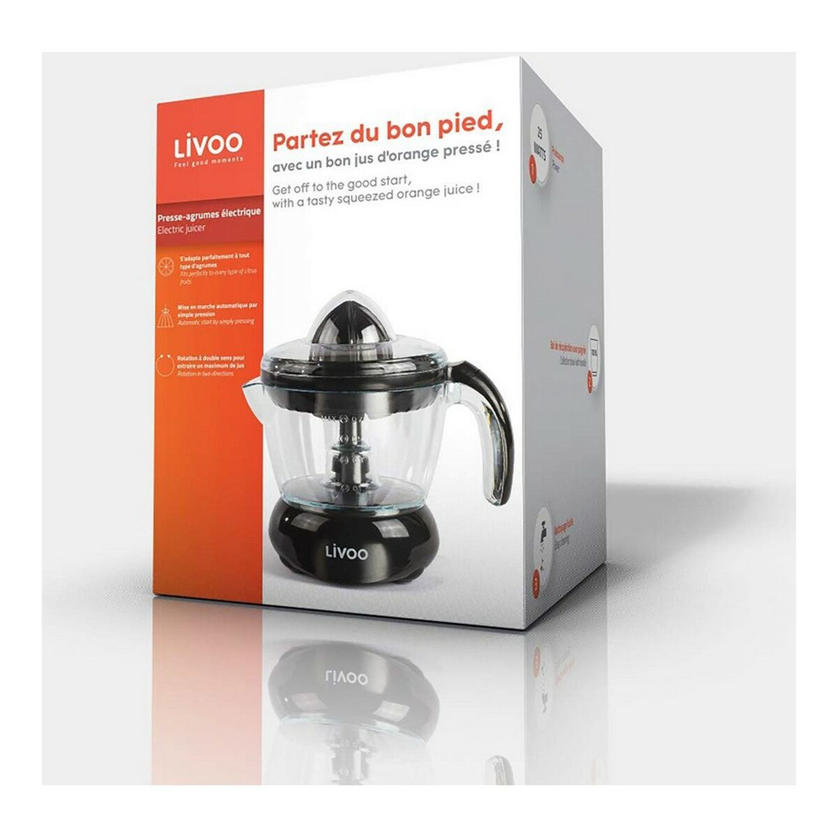 Storcător Electric Livoo DOD131N Negru 700 ml
