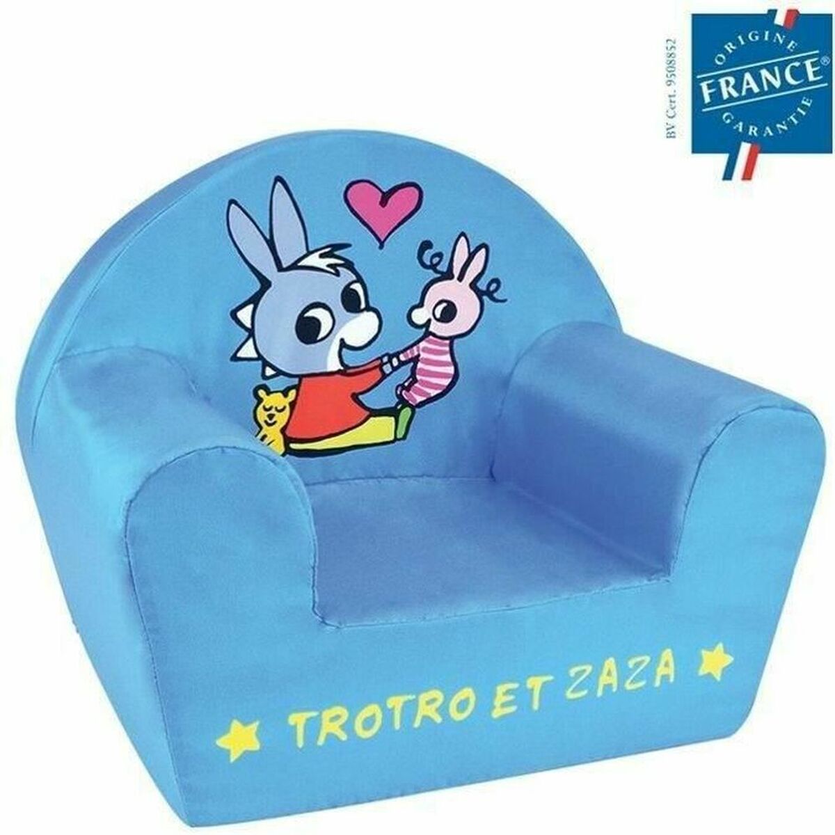 Fotoliu pentru copii Fun House 713261 Multicolor Spumă