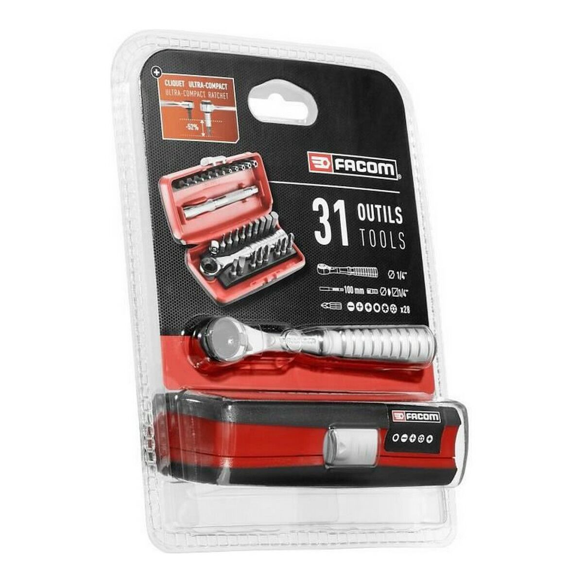 Trusă de scule Facom Cheia Carraca Set de puncte