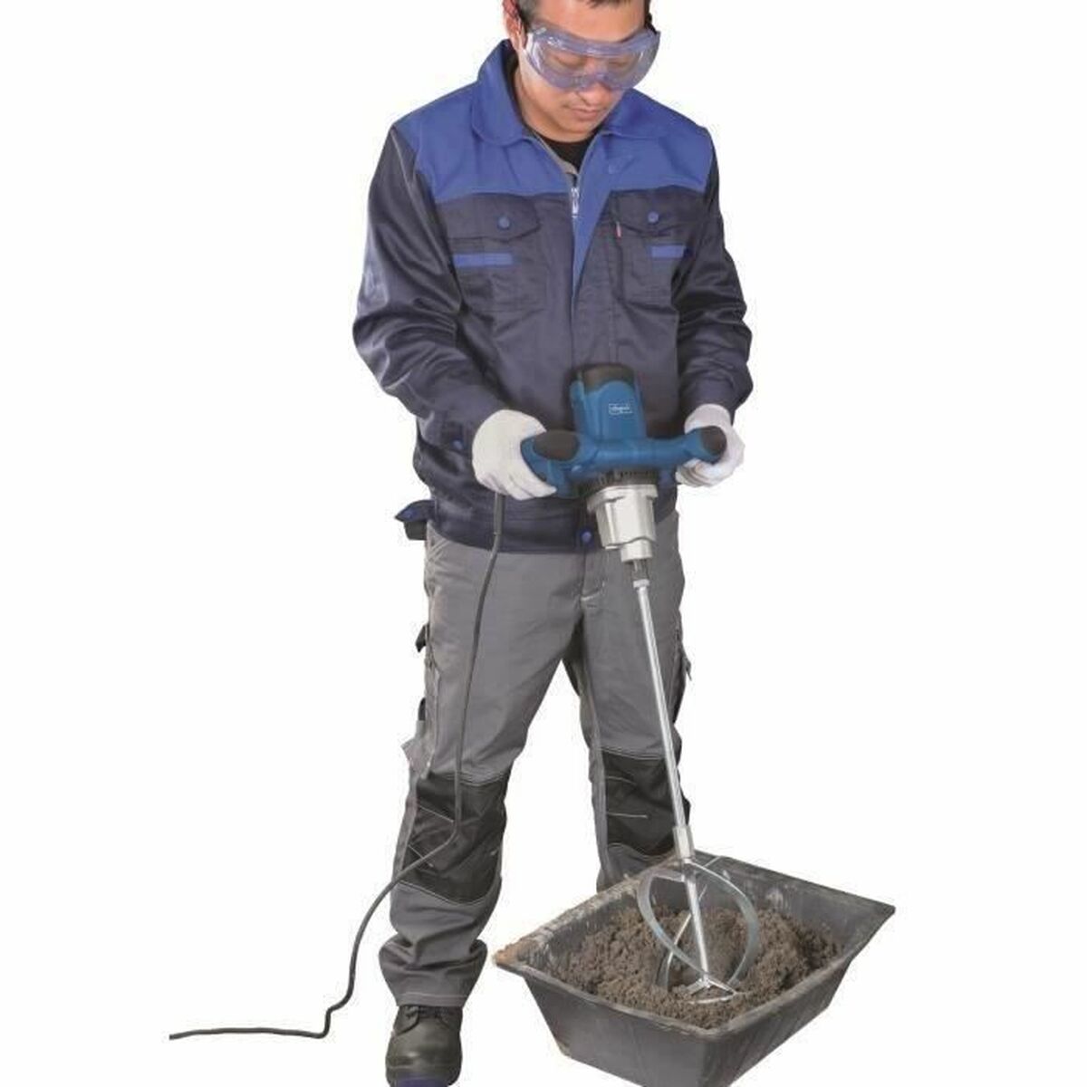 Mixer pentru vopsea și mortar Scheppach Powe80070 Tablou 1200 W 50 Hz