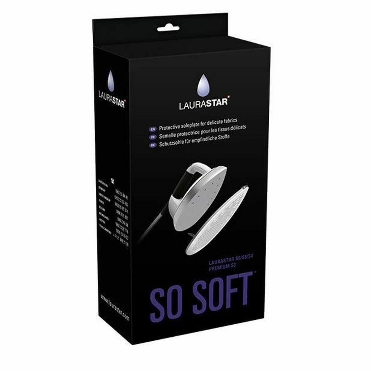 Talpă din fier teflon Laurastar 510.7800.735 Gri