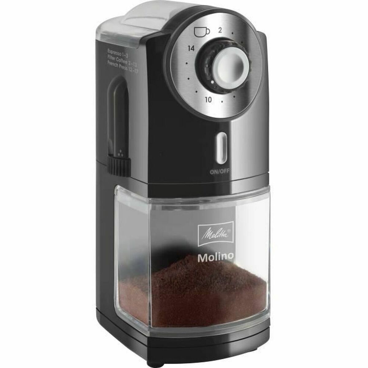 Râșniță de cafea Melitta 1019-02 Negru noir 200 g 100 W 1000 W