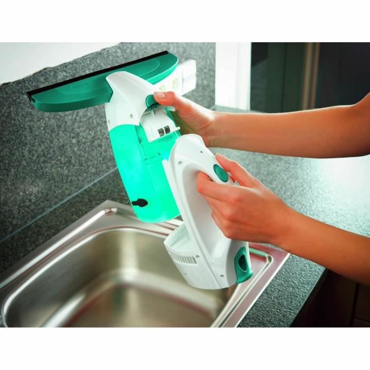 Aspirator pentru Curățat Geamuri Leifheit Dry & clean 51003
