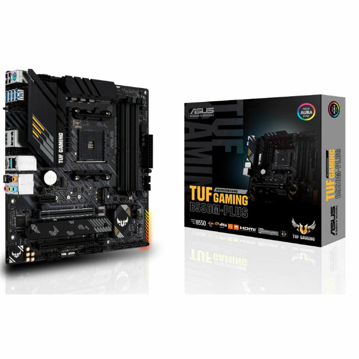 Placă de Bază Asus TUF GAMING B550M PLUS mATX AM4