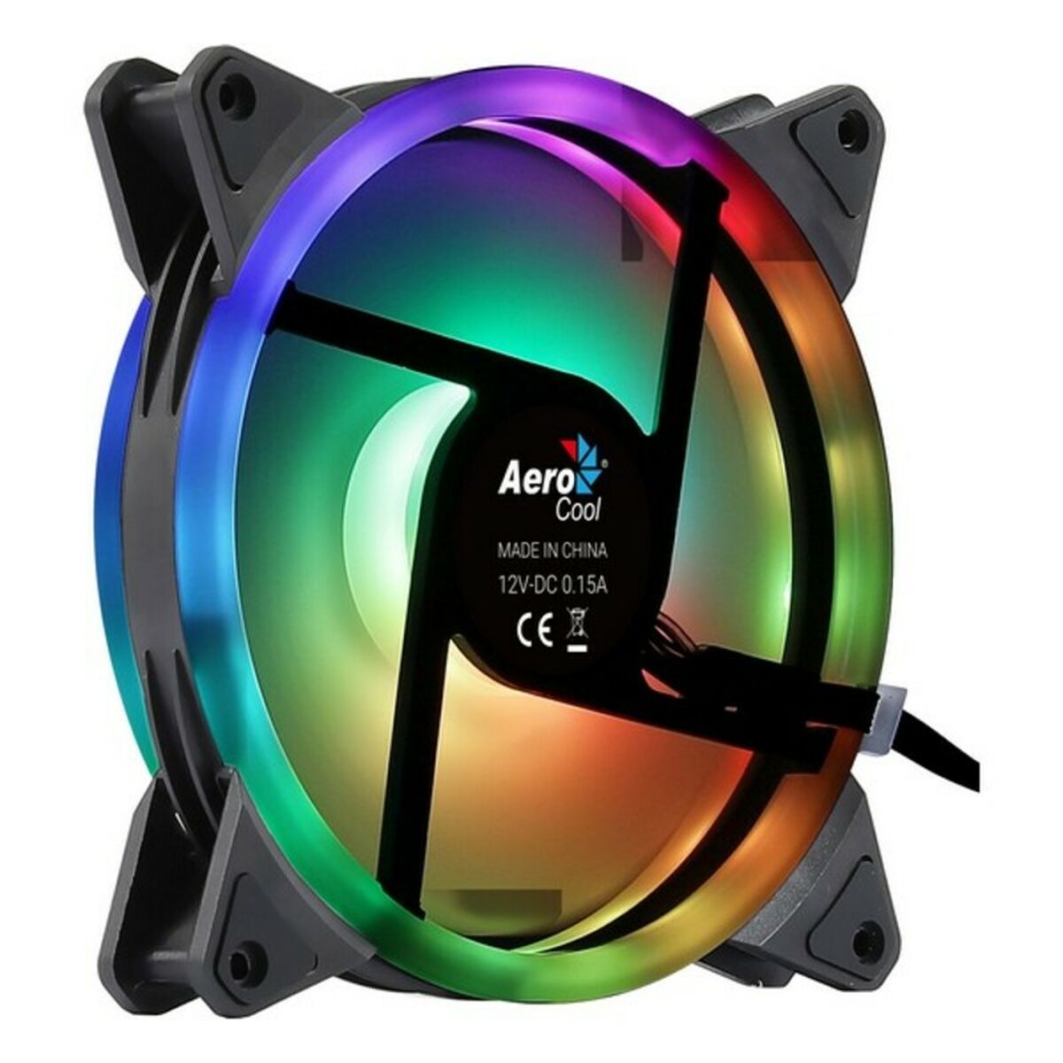 Ventilator CPU Aerocool DUO14 1000 rpm (Ø 14 cm) RGB