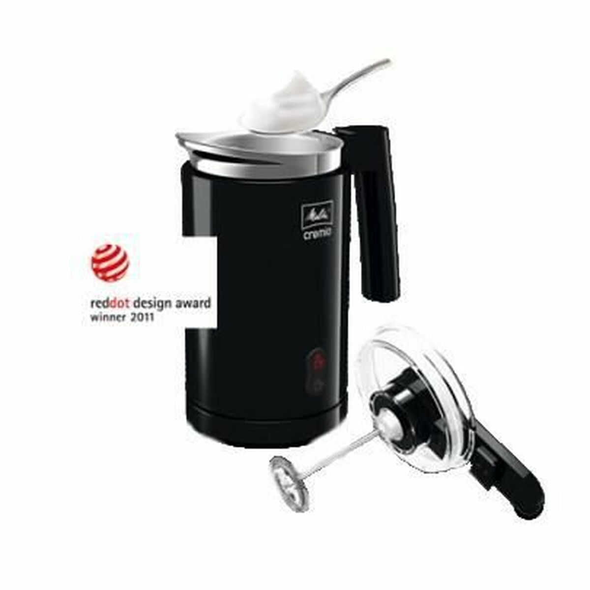 Mini Mixer Spumator Melitta 1014-02 Negru 450 W 200 ml