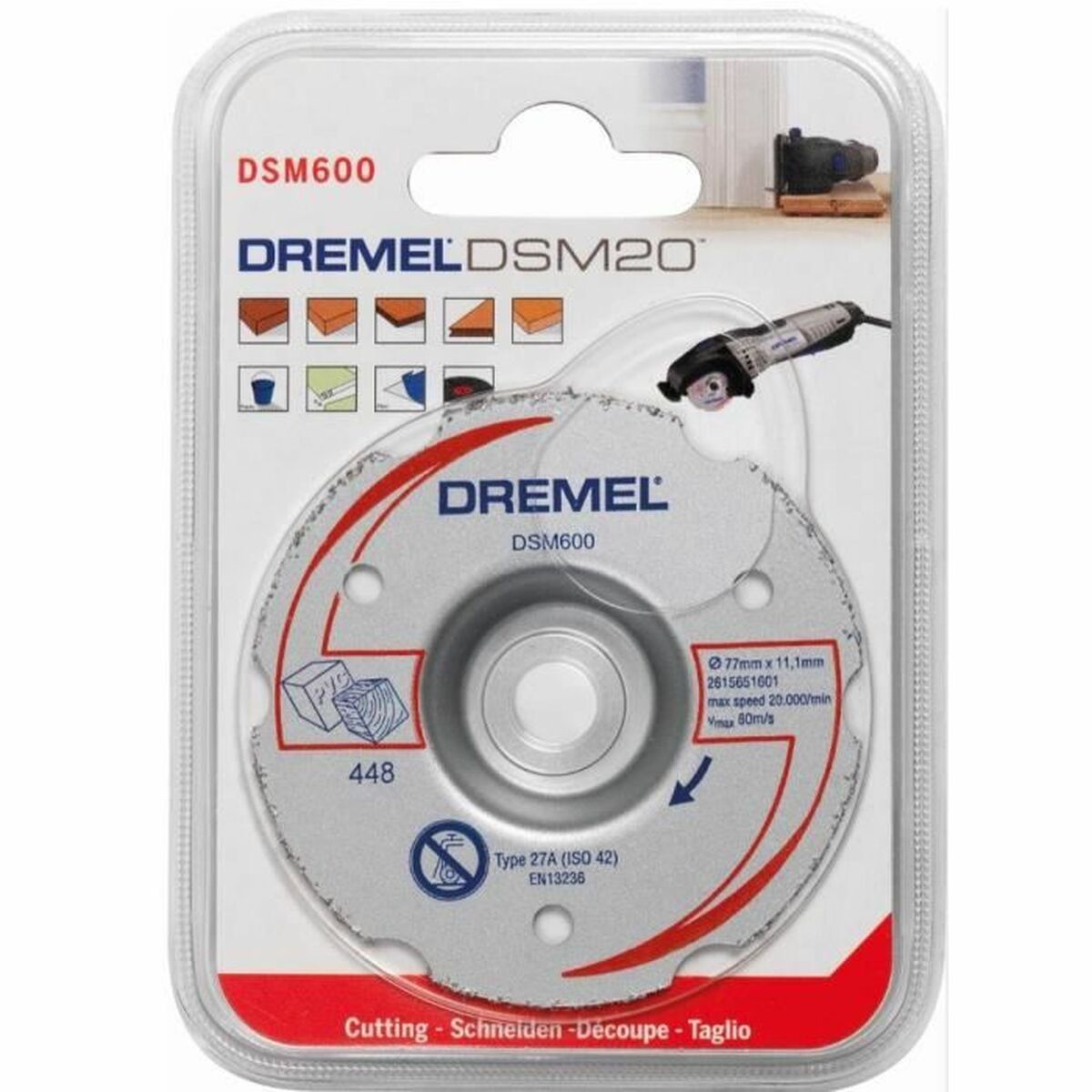 Disc de tăiere Dremel S600 DSM20 carbură