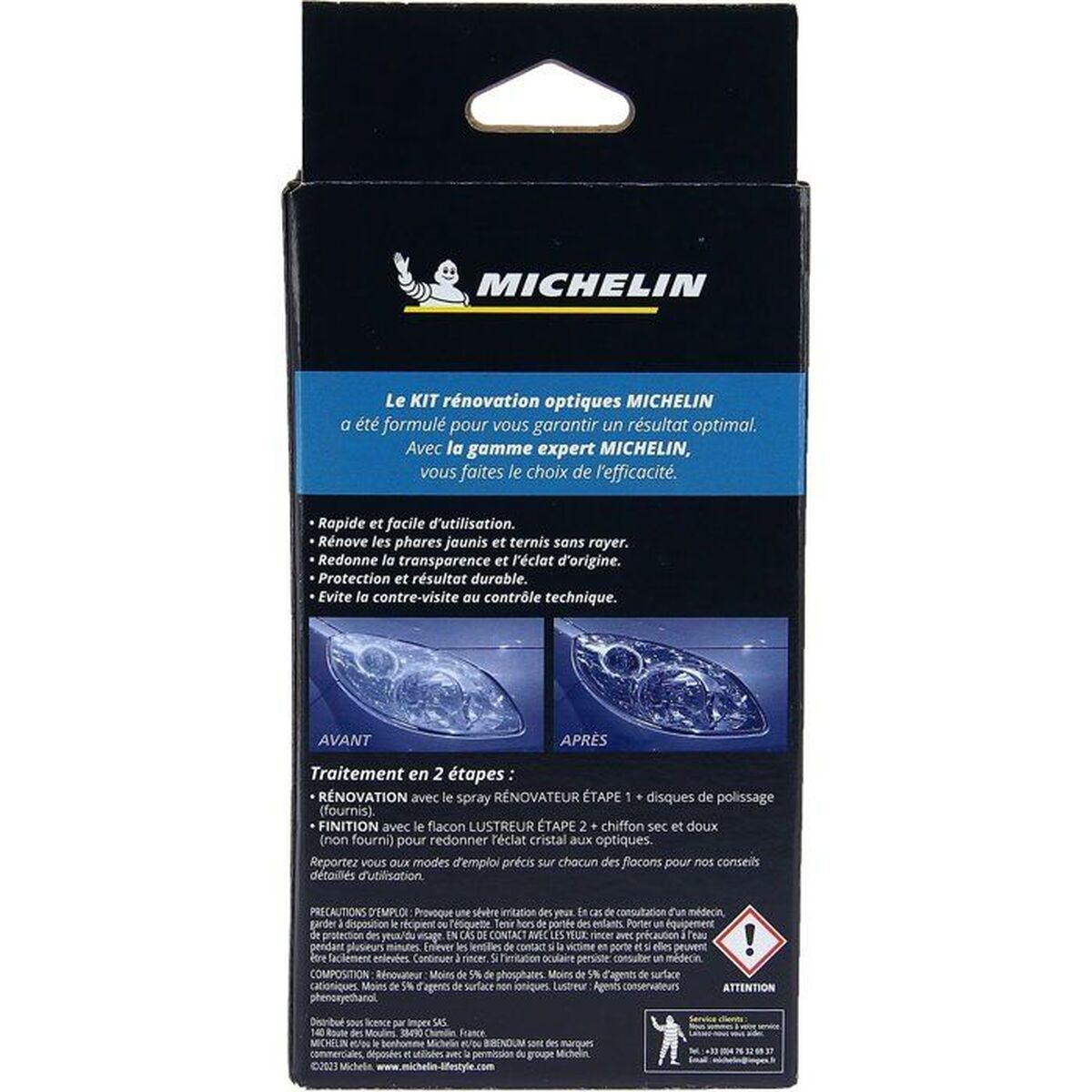 Restaurare faruri Michelin 009475 200 ml