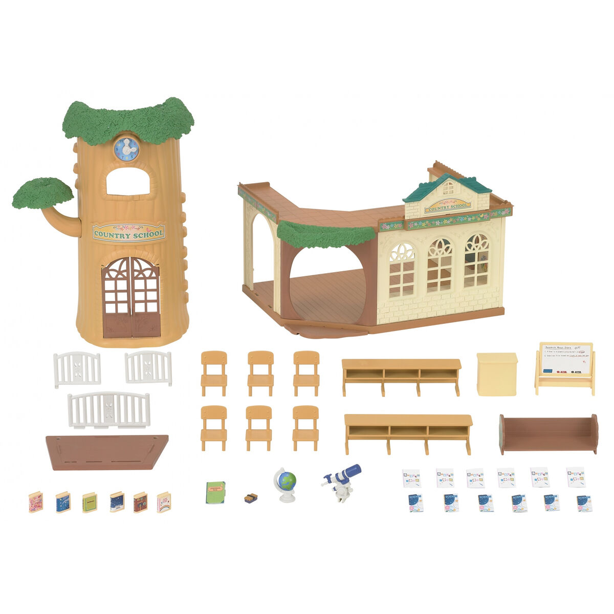 Playset Sylvanian Families School of the Forest 35 Piese