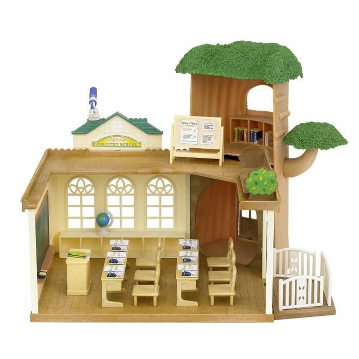 Playset Sylvanian Families School of the Forest 35 Piese