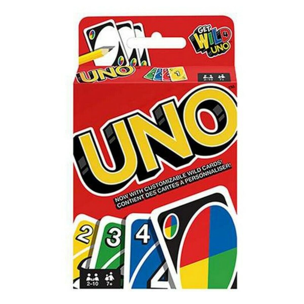 Joc de Masă Uno Mattel UNO Cartas
