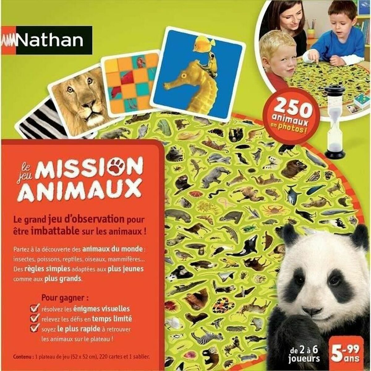 Joc de Masă Nathan Mission animaux