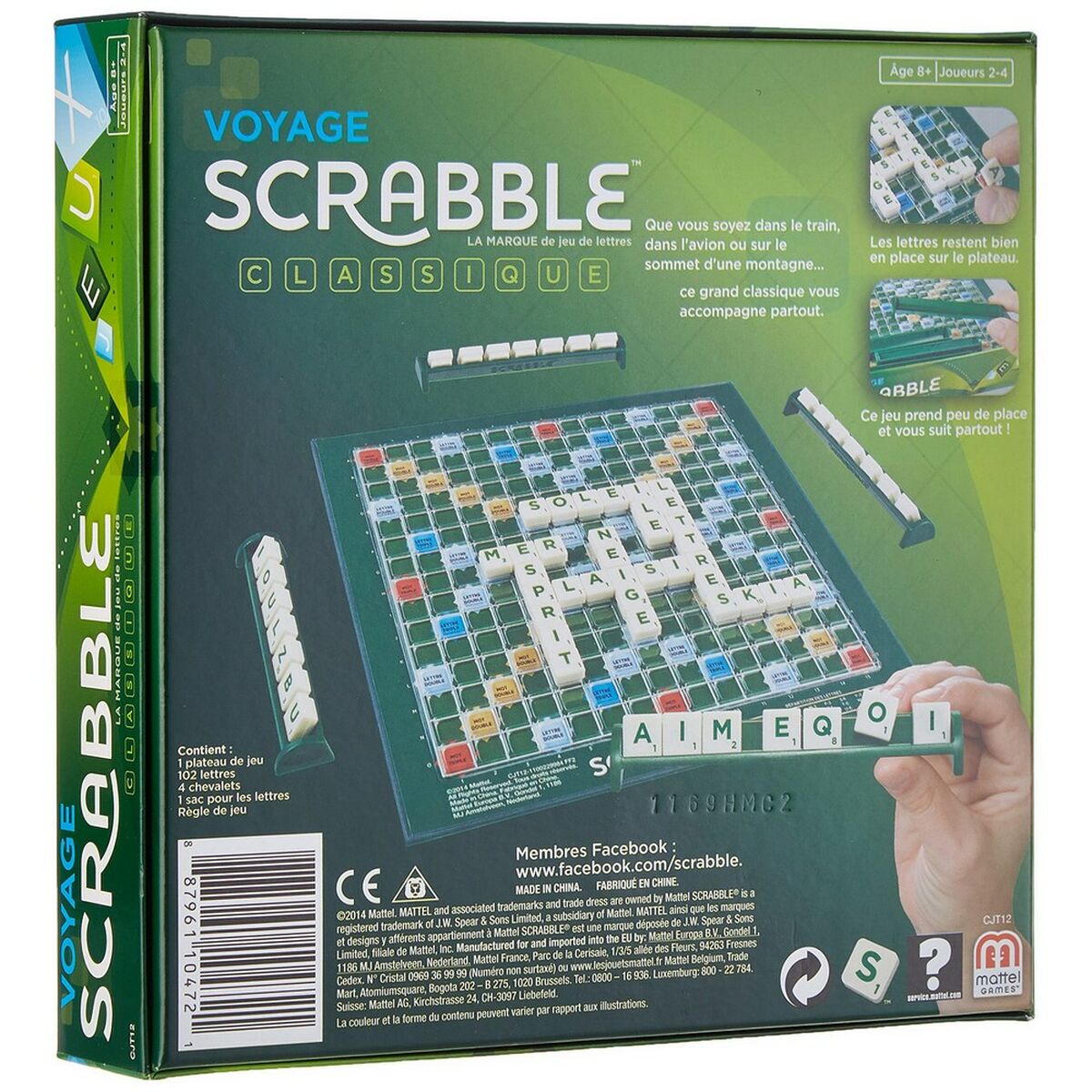 Joc de Masă Mattel Scrabble Voyage