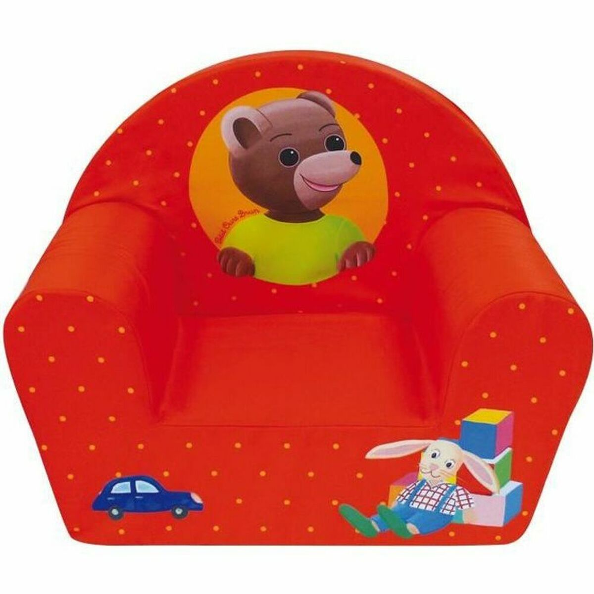 Fotoliu pentru copii Fun House 712583 Urs 52 x 33 x 42 cm Roșu