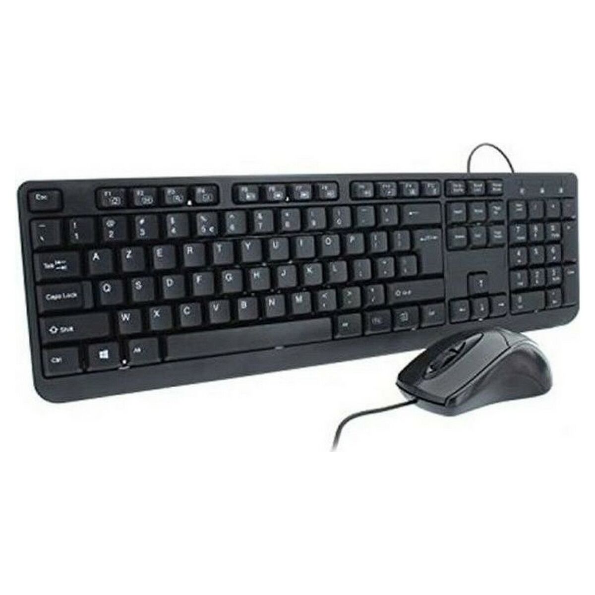 Tastatură și Mouse Mobility Lab ML309415 AZERTY Negru