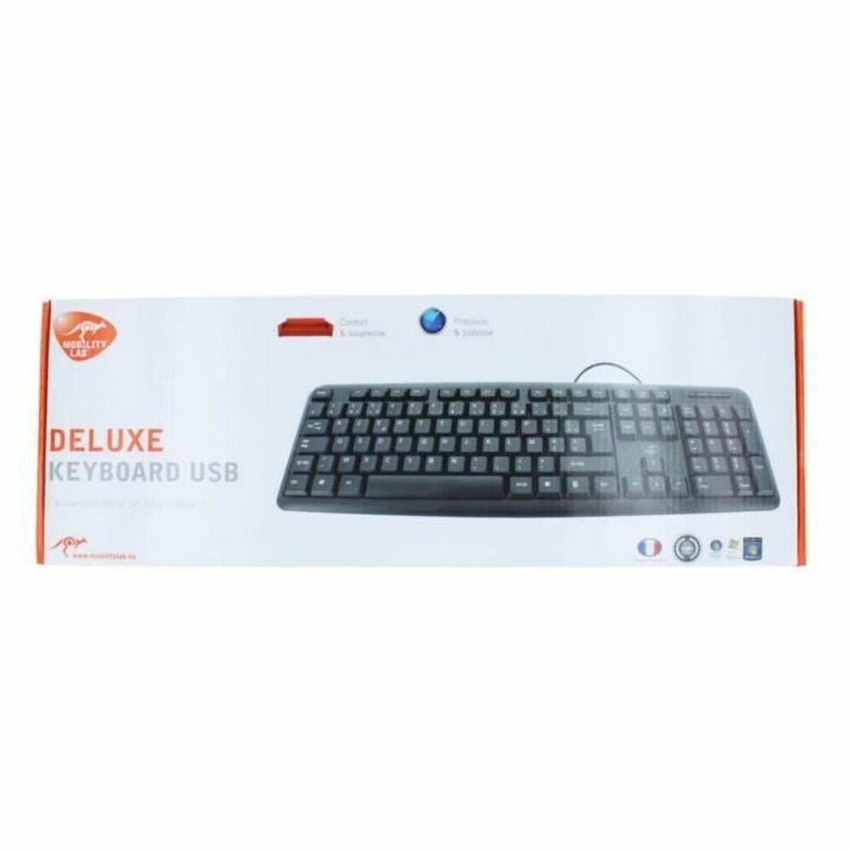 Tastatură Mobility Lab Deluxe Classic Negru AZERTY