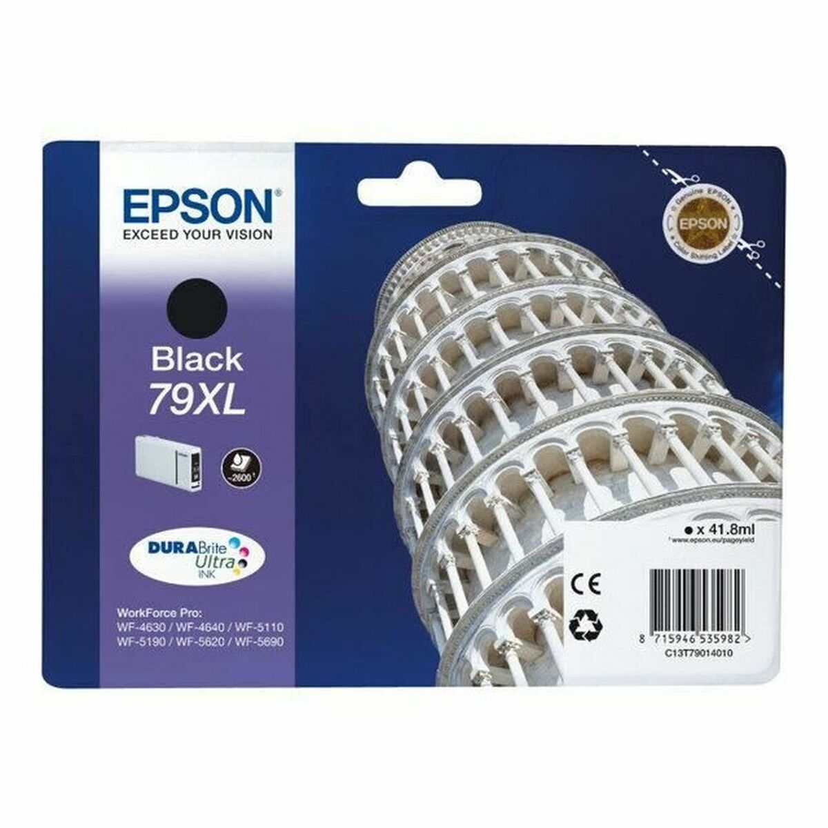 Cartuș cu Cerneală Originală Epson Cartucho 79XL negro Negru