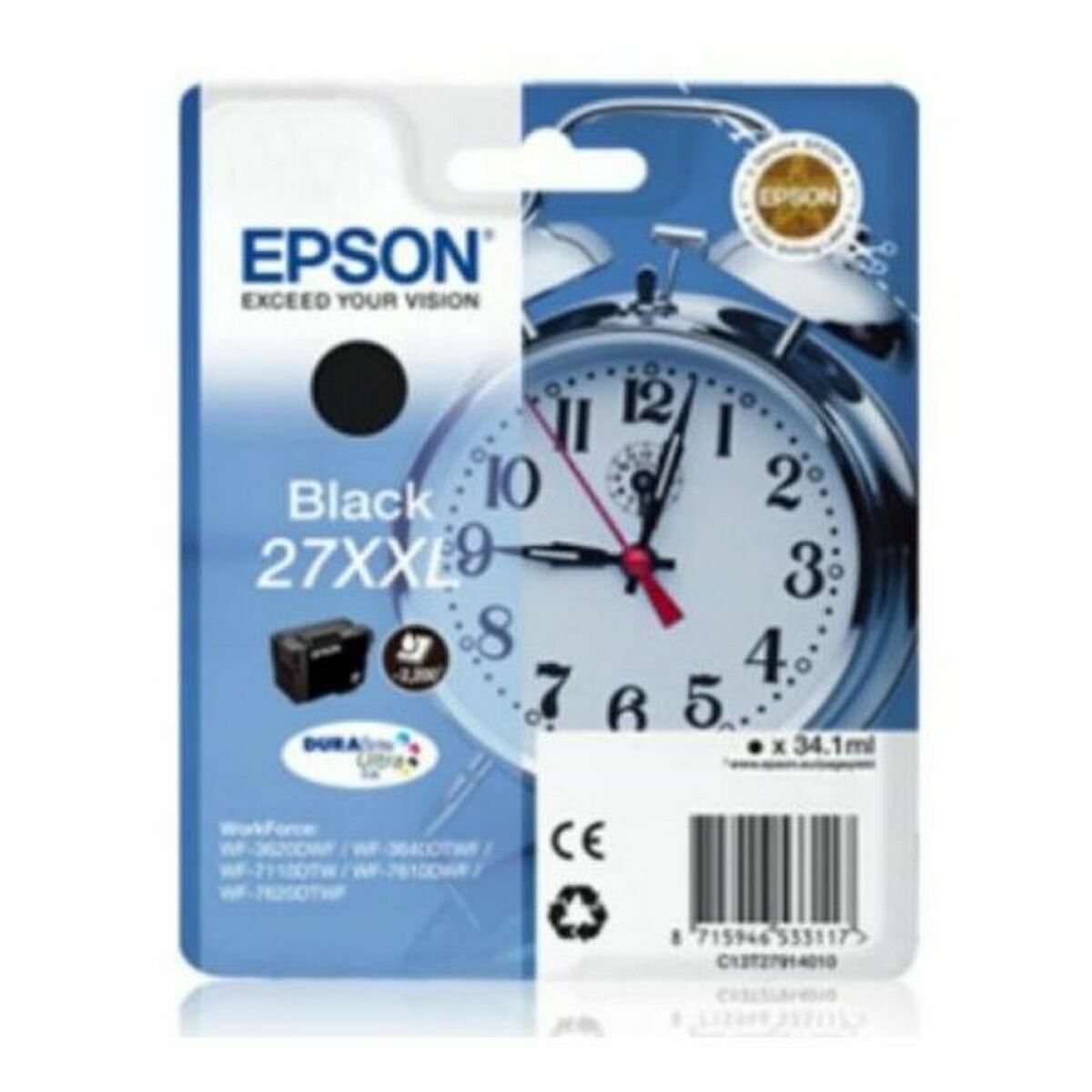 Cartuș cu Cerneală Originală Epson C13T27914012 Negru
