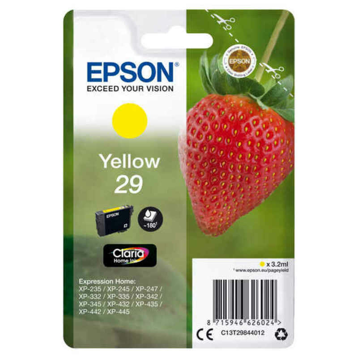 Cartuș cu Cerneală Originală Epson T2984 Galben