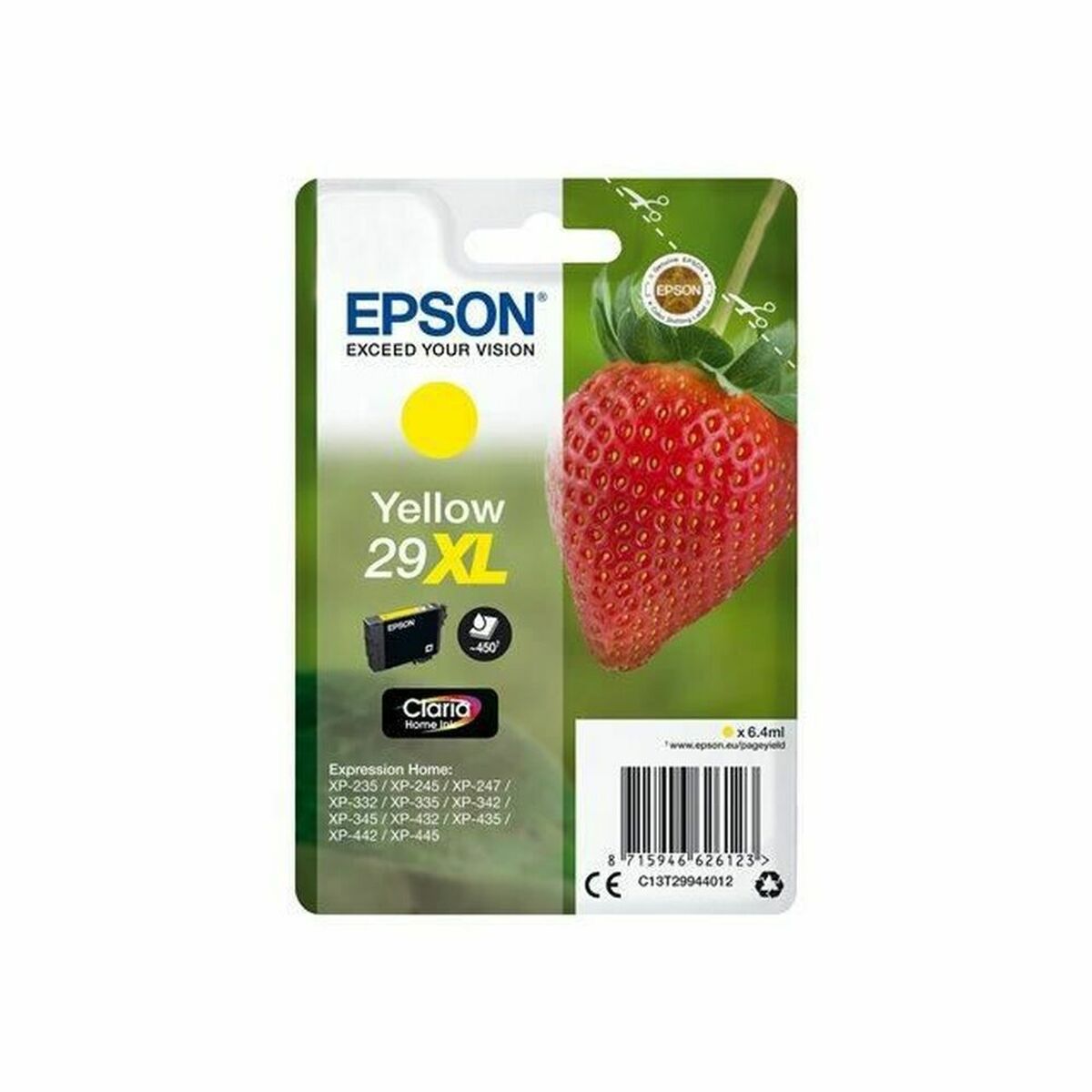 Cartuș Compatibil Epson Singlepack Yellow 29XL Claria Home Ink Galben