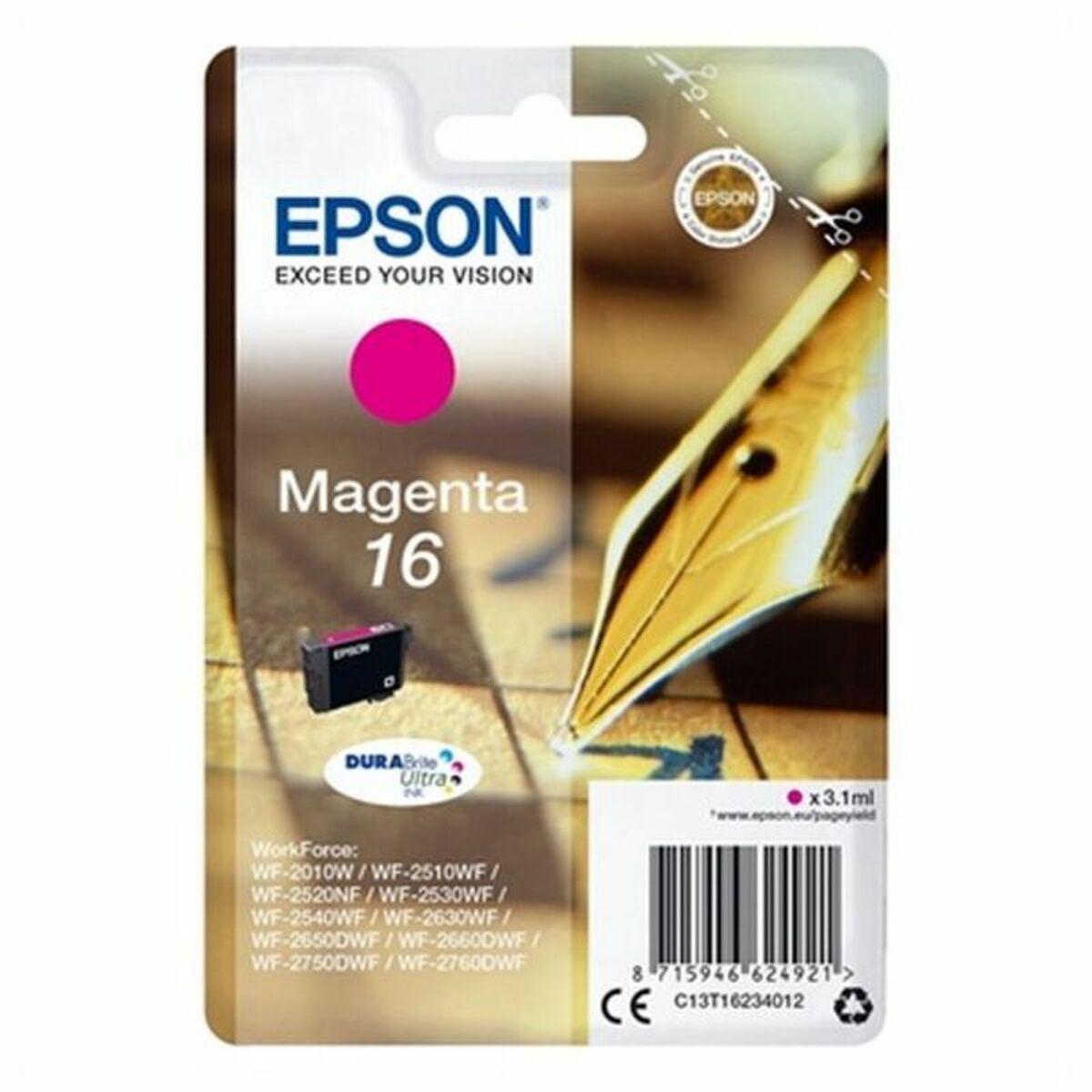 Cartuș cu Cerneală Originală Epson Cartucho 16 magenta Magenta