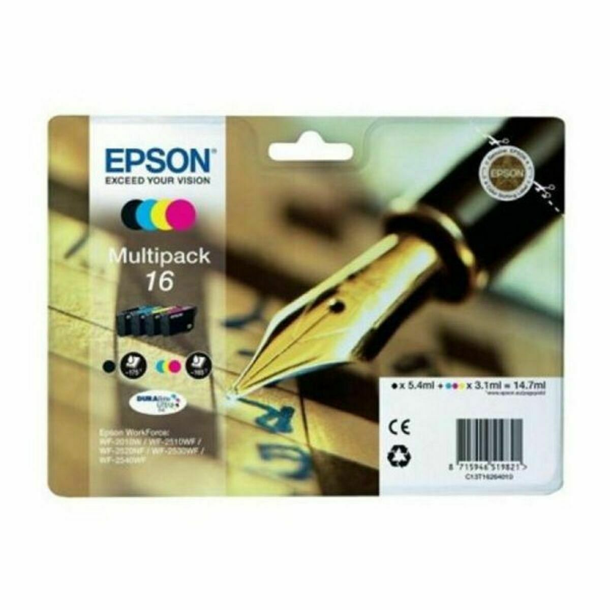 Cartușe de schimb Epson Cyan Magenta 14,7 ml Cerneală