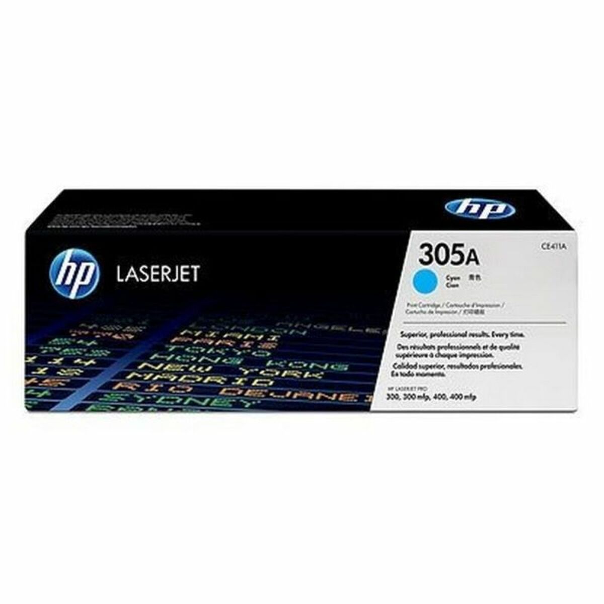 Toner Original HP 305A Cyan (4 Unități)