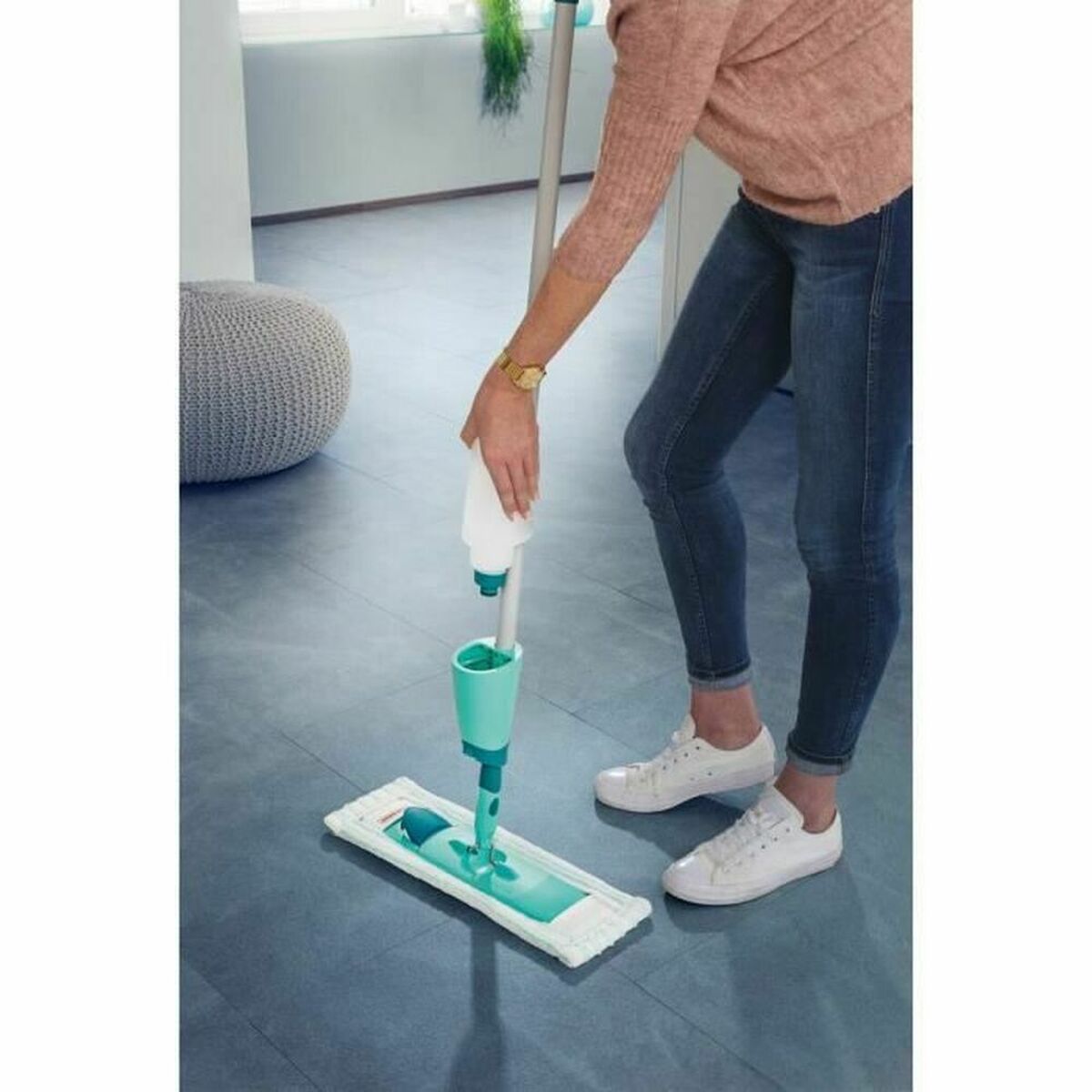 Mop Microfibră Leifheit Easy Spray XL Pulverizator
