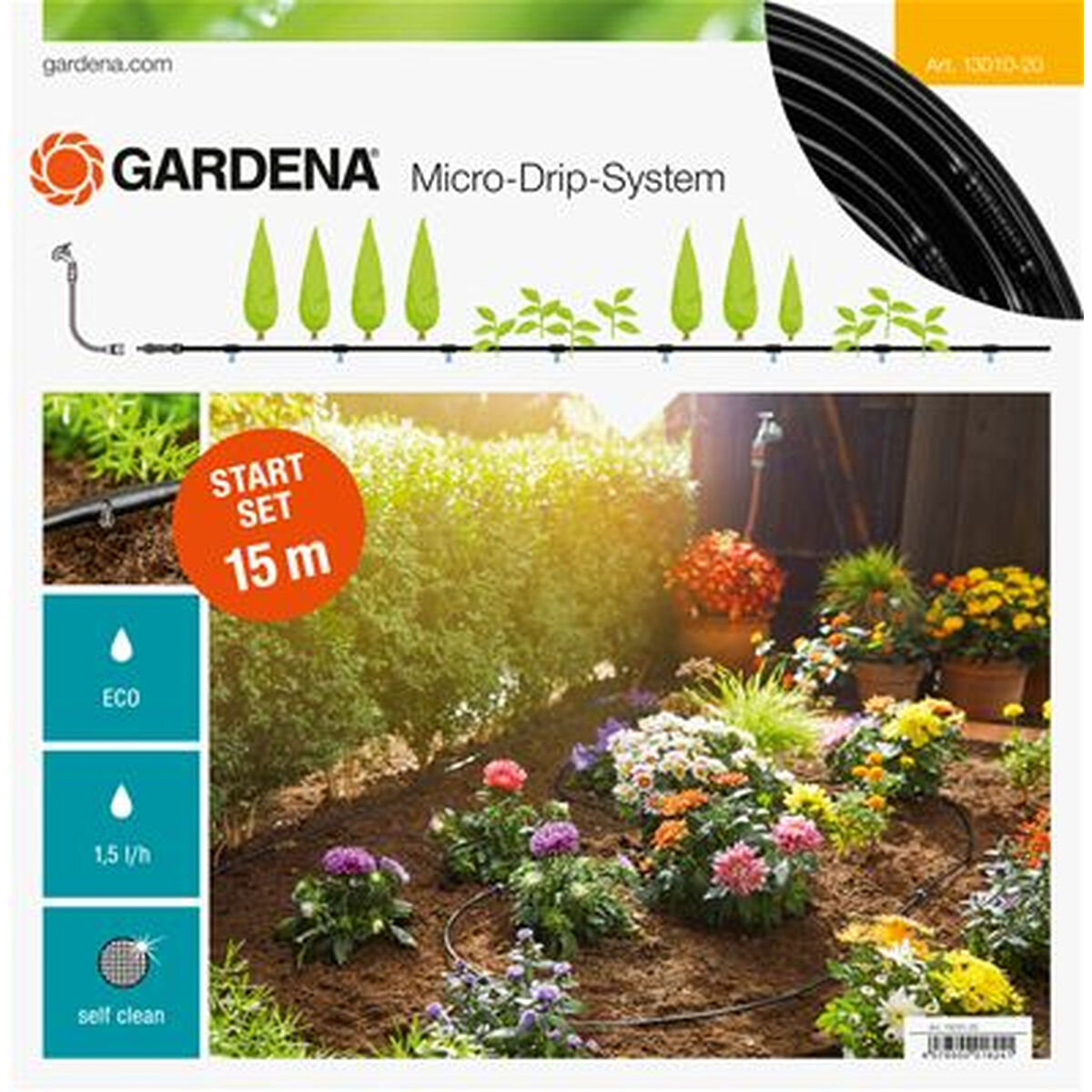 Sistem de irigare prin picurare Gardena