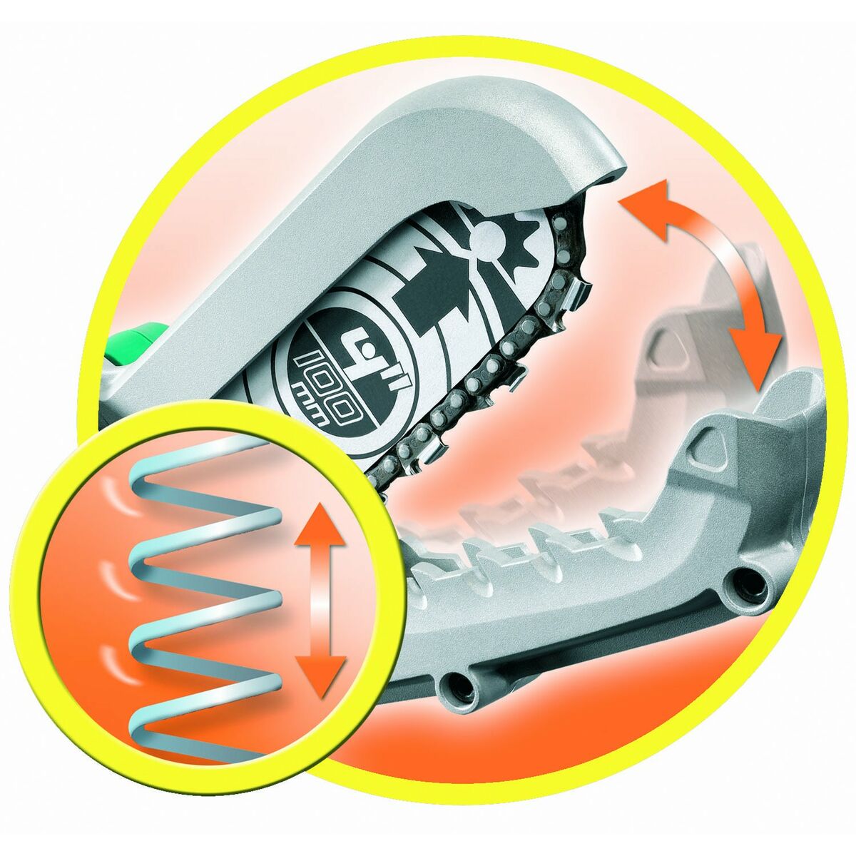 Drujbă Black & Decker Alligator GK1000 550 W (15 cm)