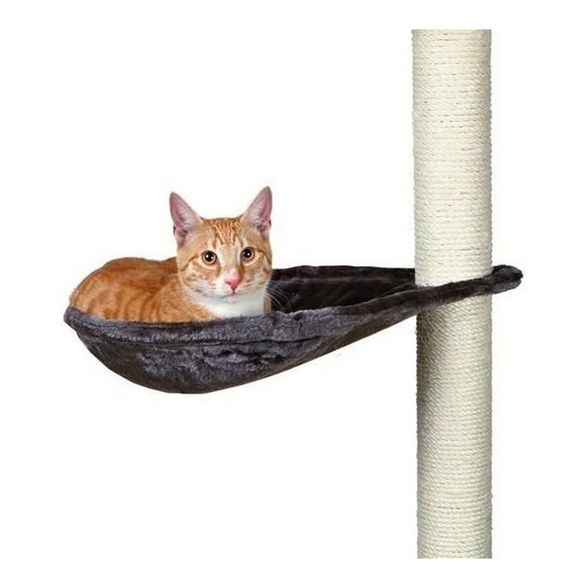 Hamac suspendat pentru pisici Trixie Hammock Gri Metal Ø 40 cm