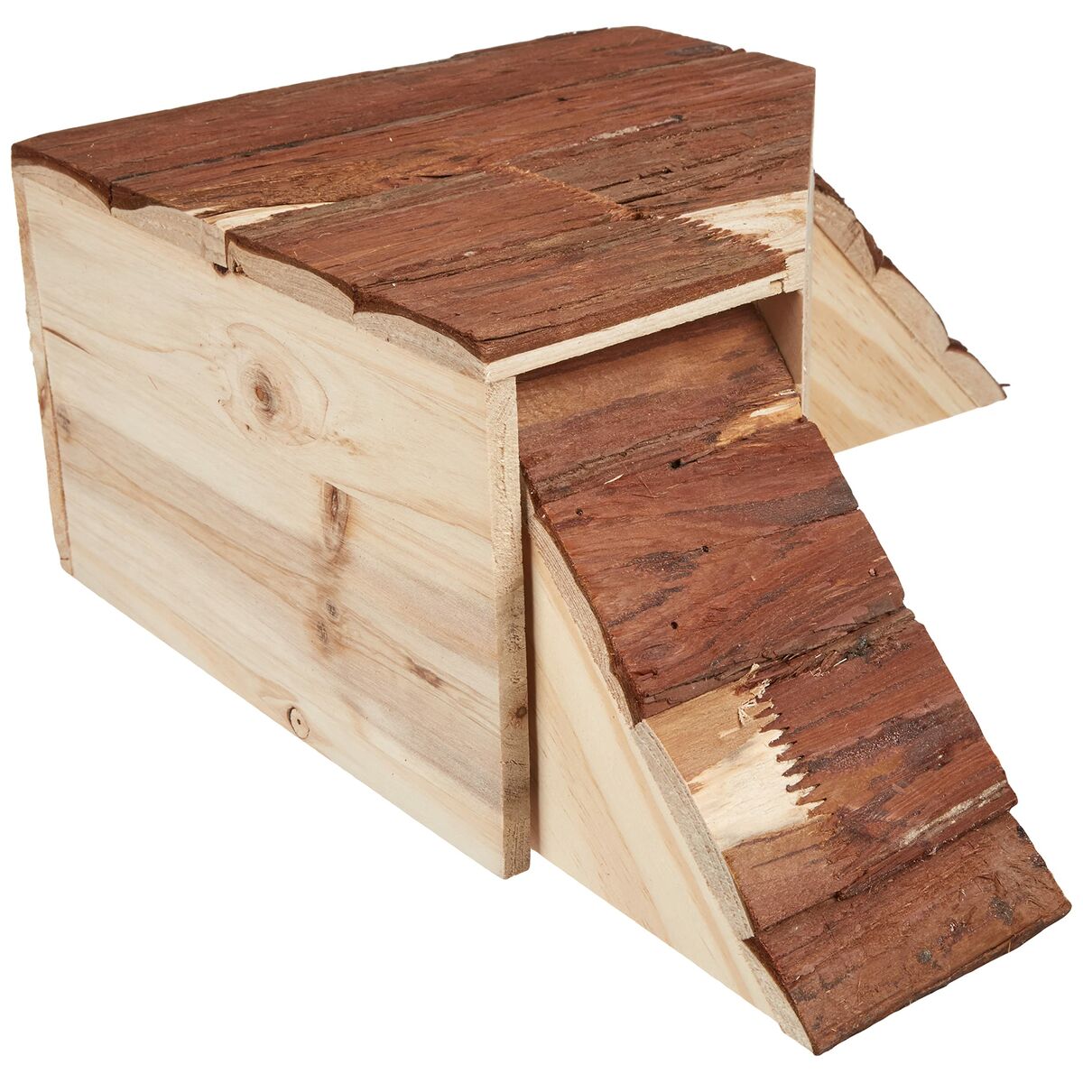 Casă pentru rozătoare Kerbl 37 x 37 x 16 cm Maro Lemn Rozătoare