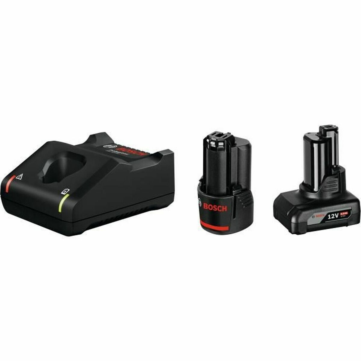 Set de încărcător și baterii reîncărcabile BOSCH Starterset Batteries 1x2.0Ah 1x4.0Ah 4 Ah 12 V 1 Piese
