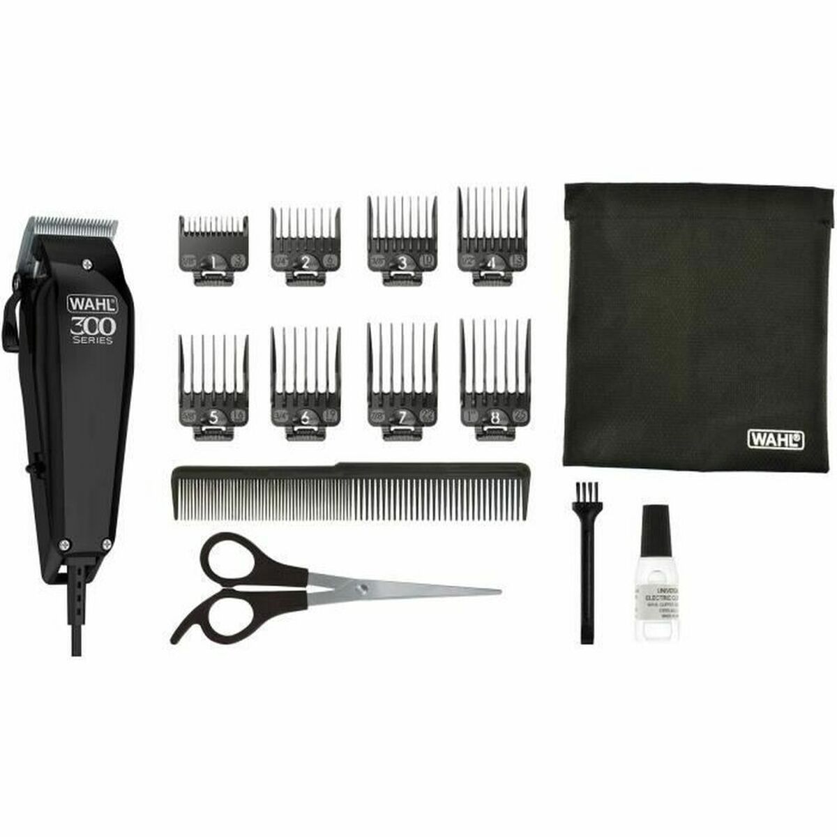 Aparat de Tuns-Aparat de Ras Wahl Home Pro 300 Negru Accesorii