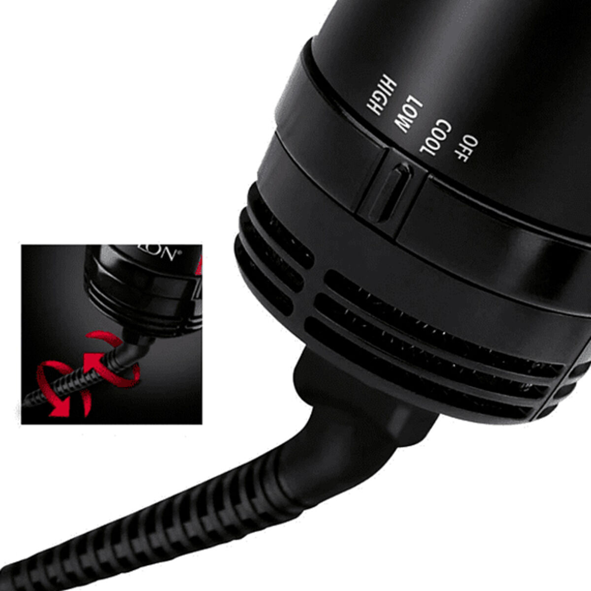 Perie ionică de uscare și volum Revlon RVDR5222E 800W