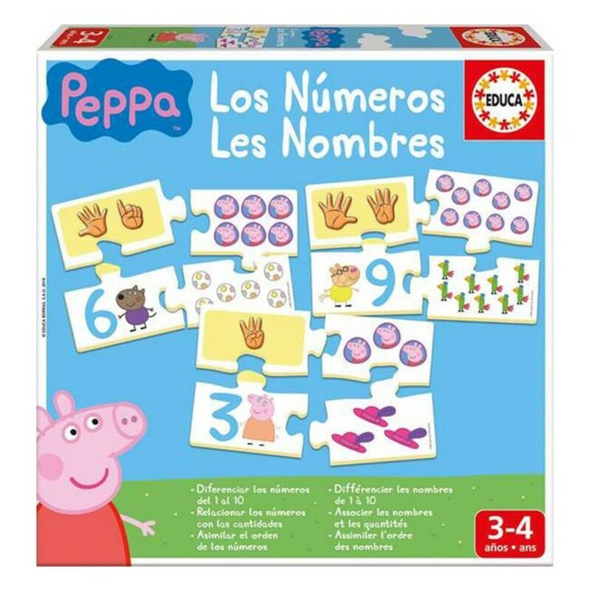 Joc Educativ Educa PEPPA PIG 23 x 5 x 23 cm