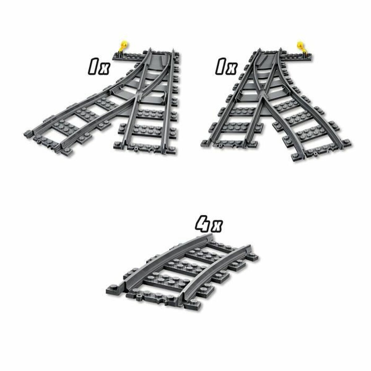 Playset Lego City Rail 60238 Accesorii